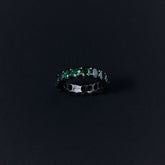 Eternity Green Stone Ring