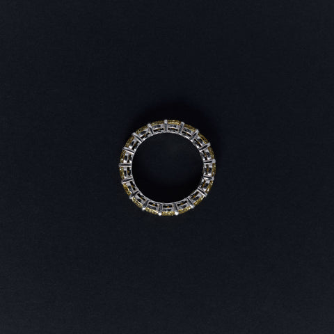 Eternity Yellow Stone Ring