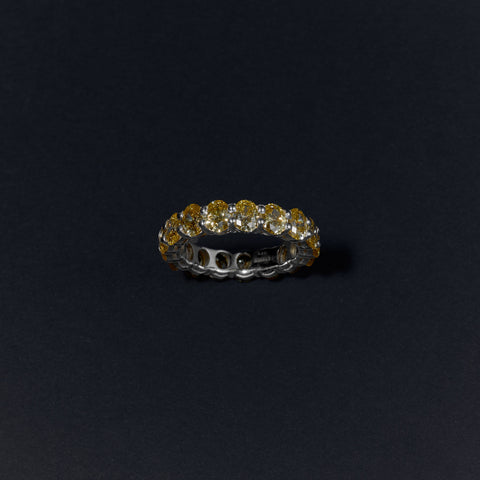 Eternity Yellow Stone Ring