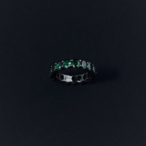 Eternity Green Stone Ring