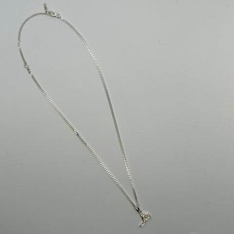 ARABIC INITIAL NECKLACE